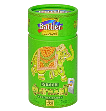 Battler Premium Canister of Green Elephant - 25 x 2 g